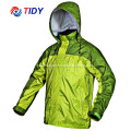 Wholesale Outdoor Polyester Plastic Rain Jacket